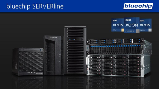 bluechip erweitert das Server-Portfolio mit Intel® Xeon® Prozessor der 5. Generation und hebt Azure Stack HCI Systeme auf das neue Update Release 23H2