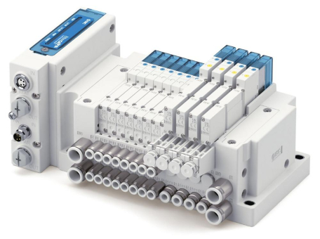 Kompakte Komplettlösung: Neue Mehrfachanschlussplatte der Serie JSY1000-E für Ventile, Ejektoren und Drucksensoren