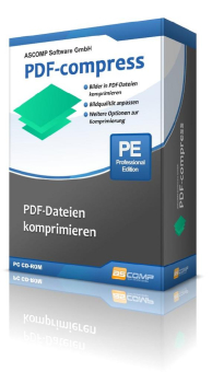 Manchmal ist weniger mehr - ASCOMP veröffentlicht Windows-Software PDF-compress zum Komprimieren von PDF-Dateien
