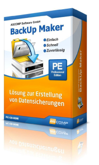 Vollautomatische Datensicherungen für Windows - ASCOMP veröffentlicht Version 7.5 für BackUp Maker mit Schnellauswahl für sicherungswürdige Dateien