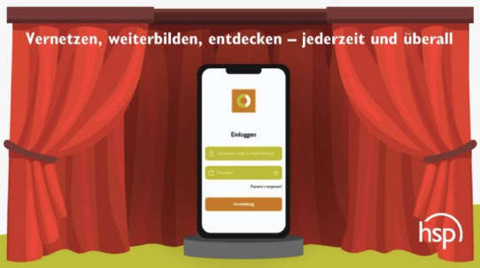 hsp bietet jetzt Kurse direkt in der hsp.community App an