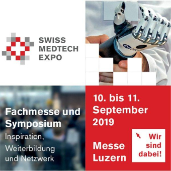 Vielseitiges Interesse stößt auf Interesse an der Swiss Medtech Expo