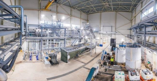 TECNARO EU Projekt - SWEETWOODS Bioraffinerie produziert erste Tonnen hochreines Lignin