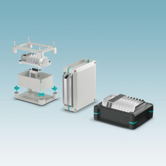 Passive Kühlkörper und Wärmespreizung für UCS-Elektronikgehäuse