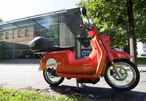 Elektro-Roller Sharing nun auch in München - emmy in Kooperation mit Green City