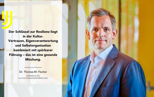 Unternehmerische Resilienz im Mittelstand: Dr. Thomas M. Fischer teilt Einsichten