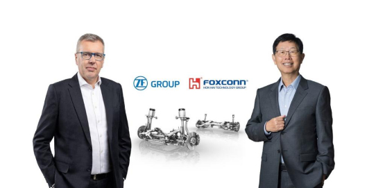 ZF und Foxconn gründen Joint Venture für Pkw-Fahrwerksysteme