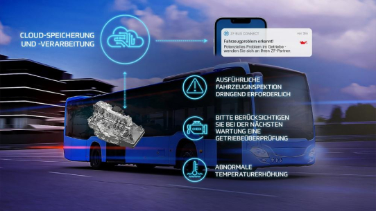 ZF Health Check von ZF Aftermarket hält Busse länger auf der Straße