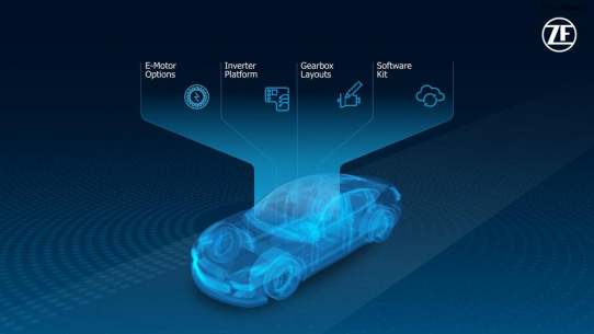 Kleiner, leichter, leistungsfähiger: ZF stellt neue E-Antriebe für Pkw und Nutzfahrzeuge vor