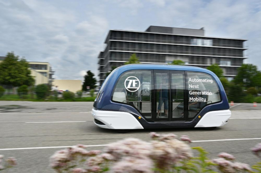 ZF wird zum Gesamtanbieter für autonome Shuttlesysteme