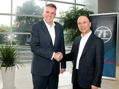 ZF und Wolong Electric planen Joint Venture für die Produktion von Elektromotoren und -komponenten