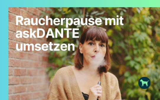 Raucherpausen umsetzen mit Online-Zeiterfassung askDANTE