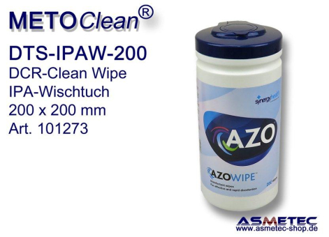 METOCLEAN IPAW-200 - Desinfizierende Reinigungstücher zum privaten & gewerblichen Gebrauch