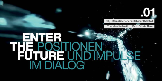 Neue Veranstaltungsreihe "ENTER THE FUTURE" der WITTENSTEN SE: "CO2 - Klimakiller oder nützlicher Rohstoff"