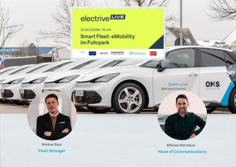 OMS Prüfservice GmbH bei electrive Live: Best Practice für die Elektrifizierung des Firmenfuhrparks