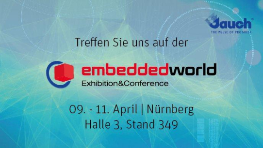 Jauch Quartz GmbH stellt auf der embedded world in Nürnberg aus