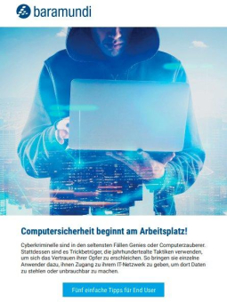 Mitarbeitende für Gefahren von Hackerangriffen sensibilisieren