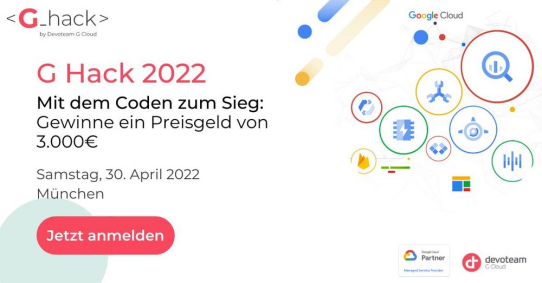 Hacken für die Umwelt:  Devoteam G Cloud eröffnet Registrierung für Hackathon-Event G Hack 2022