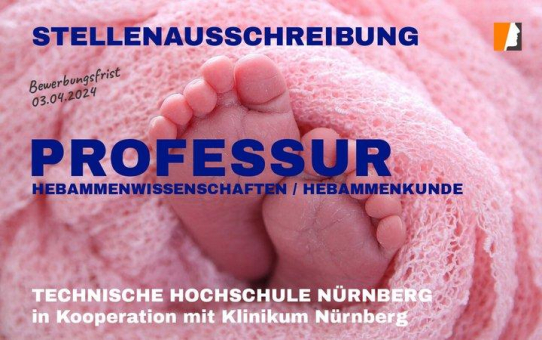 Stellenausschreibung Professur Hebammenwissenschaften in Bayern – Verbeamtung & W2-Besoldung