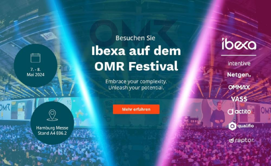 Heimisch im digitalen Kosmos: Ibexa auf dem OMR Festival