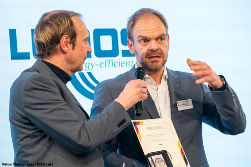 LUNOS erhält Life & Living Award 2024 als beliebtester Anbieter im Bereich Technik - Lüftung