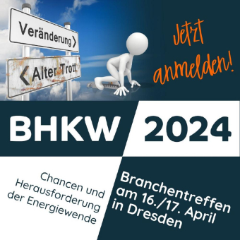 Schon mehr als 140 Anmeldungen für den BHKW-Jahreskongress