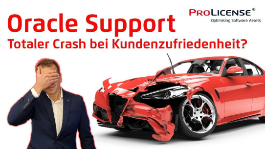 Oracle Support – totaler Crash bei Kundenzufriedenheit?