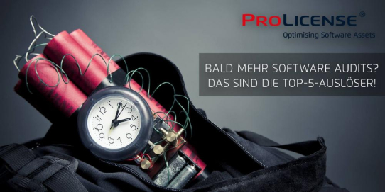 Bald mehr Software Audits?  Das sind die Top5-Auslöser!