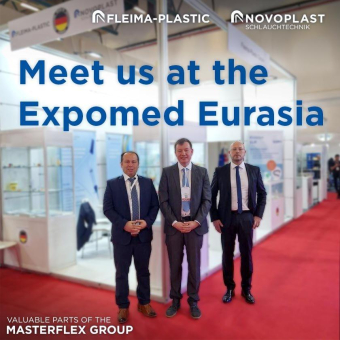 Treffen Sie uns auf der Expomed Eurasia in Istanbul!