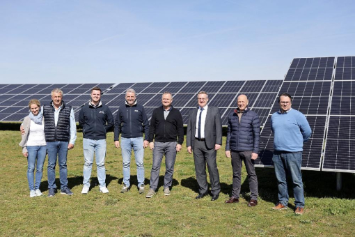 Erster Solarpark in Engelsberg geht ans Netz