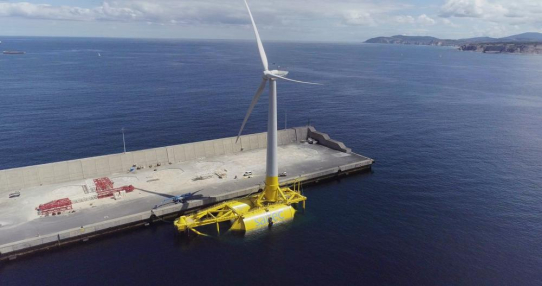 Energie der Zukunft: Weidmüller stattet DemoSATH Floating-Windanlage mit Innenbeleuchtung und Schraubenmonitoring aus