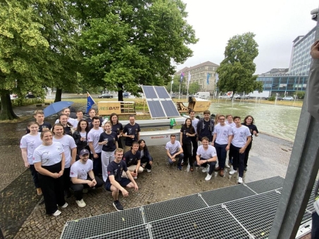 Weidmüller unterstützt den Bau eines solarbetriebenen Boots