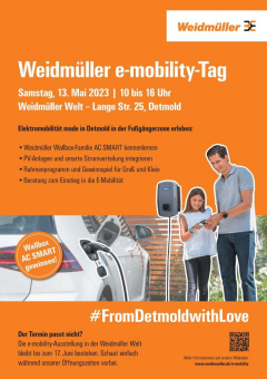 Weidmüller veranstaltet e-mobility-Tag in der Detmolder Fußgängerzone