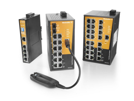 Weidmüller Advanced Line Managed Switche für Netzwerkredundanz, -steuerung und -diagnose