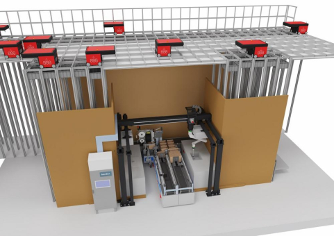 Elektro-Großhändler Sonepar erweitert AutoStore-Anlage mit einer Robotics Pick & Pack Lösung von Kardex