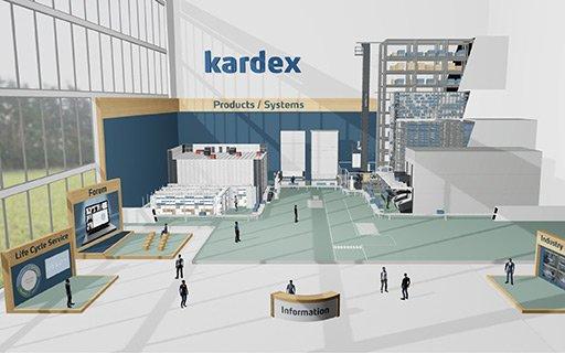 Kardex präsentiert neuen, virtuellen Messestand
