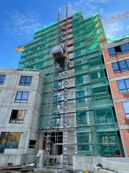 GEDA auf exklusiver Baustelle in der goldenen Stadt