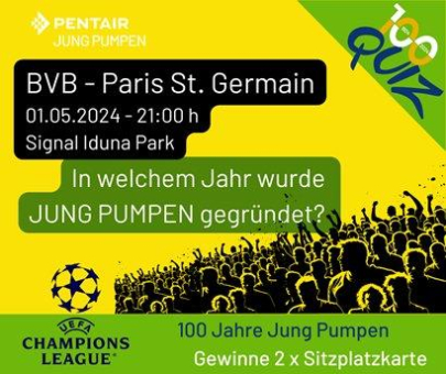 Jung Pumpen feiert 100 Jahre!