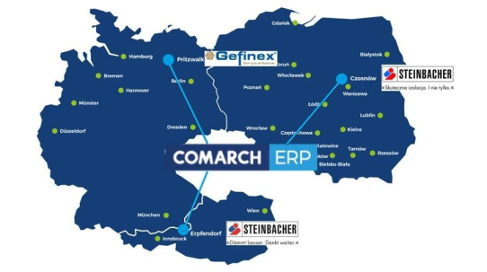 Neue Märkte erschließen: Wie Steinbacher Dämmstoffe mit Comarch ERP Enterprise 6.0 expandiert