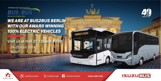 Anadolu Isuzu auf der B2B in Berlin