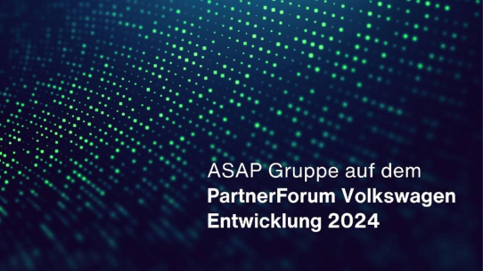 ASAP Gruppe auf VW PartnerForum 2024