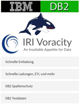 ❌ IBM DB2 UDB 6x schneller ❌ Un-Loading, Reorg, Migration, Replikation MIT Profiling, Bereinigung, Maskierung, Reporting PLUS Testdaten ❗