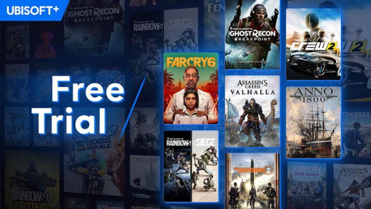 Ubisoft+ bietet kostenlose Testversion zur Ubisoft Forward