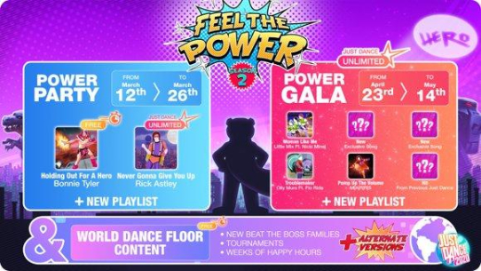Just Dance®2020 veröffentlicht mit Feel The Power eine neue themenbasierte Season
