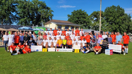 Die Betonbau-Gruppe organisiert erstes Benefiz-Fußballspiel in Waghäusel