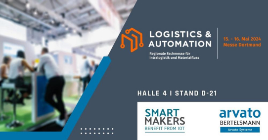 Die Innovation für Logistikprozesse: SmartMakers und Arvato Systems präsentieren auf der Logistics & Automation den sich selbst buchenden Behälter