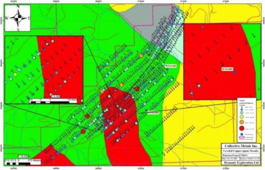 Collective Metals stellt Bericht über Zielgebiet Trojan-Condor in seinem Kupferkonzessionsgebiet Princeton in British Columbia bereit