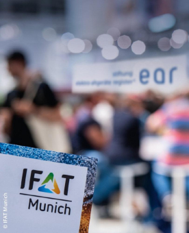 stiftung ear auf der IFAT Munich 2024
