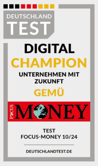 Focus Money verleiht GEMÜ die Auszeichnung „Digital Champion 2024“