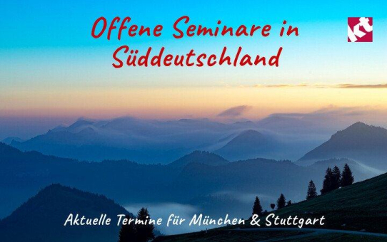 Konkrete und kompakte Seminare in Süddeutschland – regelmäßige Schulungen mit kurzem Anfahrtsweg